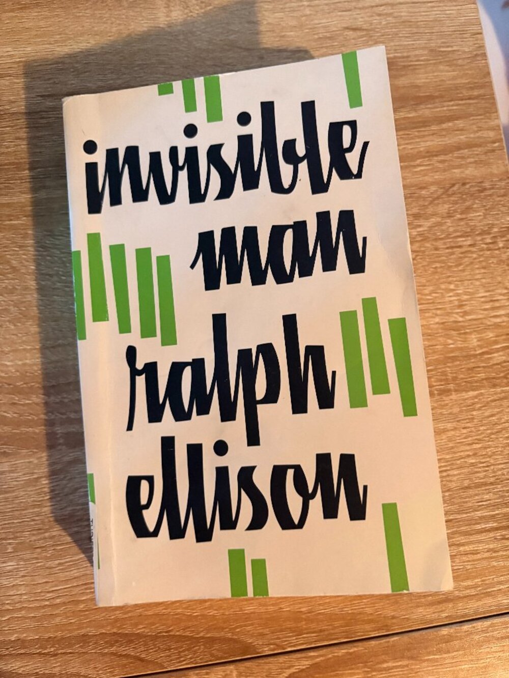 Invisible man by Ralph ellison